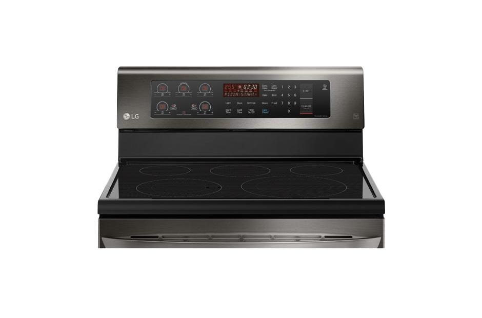 LG 6.3 cu. ft. Electric Single Oven Range with True Convection and EasyClean®, LRE3193BD, thumbnail 6