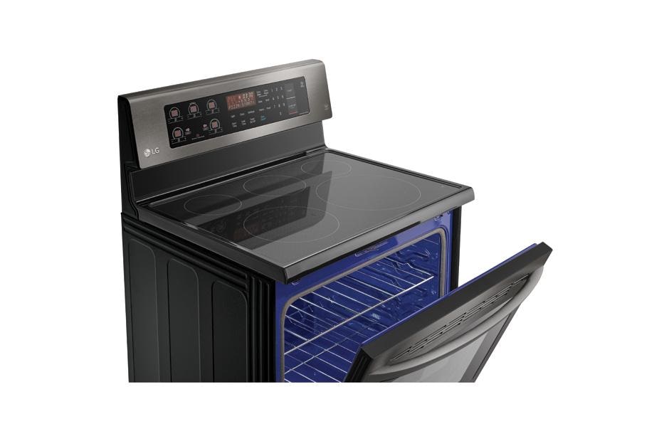 LG 6.3 cu. ft. Electric Single Oven Range with True Convection and EasyClean®, LRE3193BD, thumbnail 7