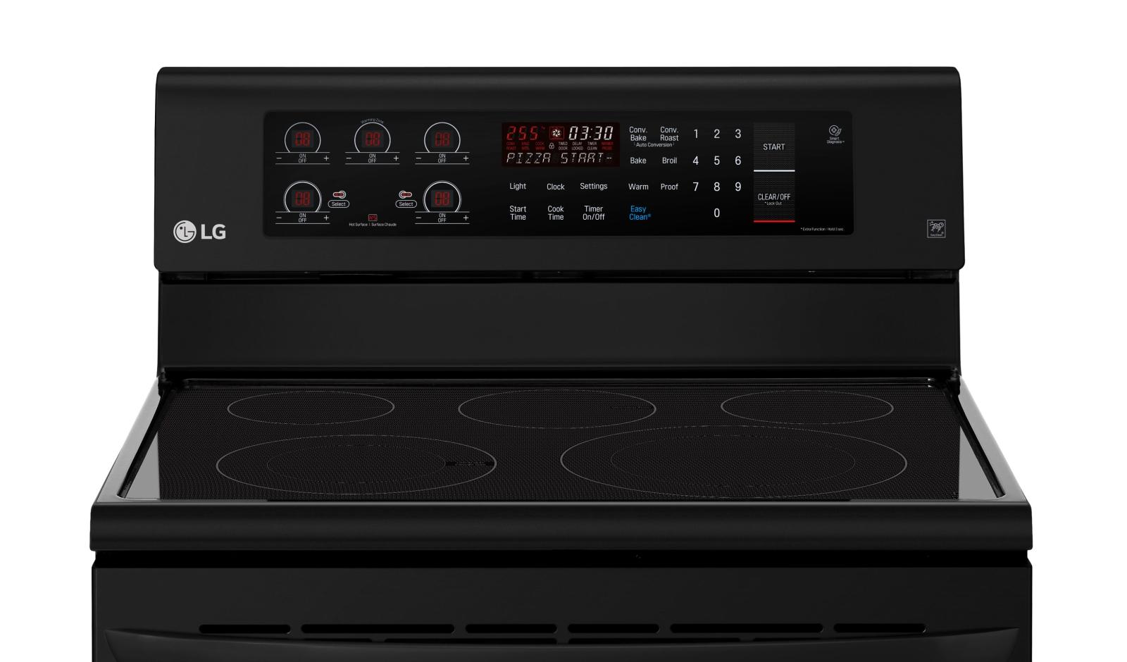LG LRE3193SB 6.3 cu. ft. Electric Single Oven Range with True