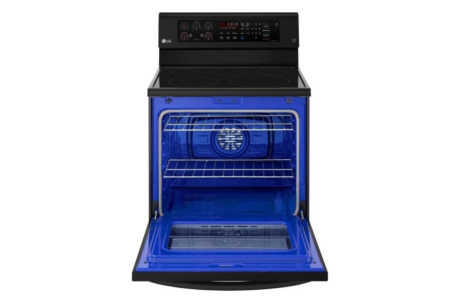 LG 6.3 cu. ft. Electric Single Oven Range with True Convection and EasyClean®, LRE3193SB, thumbnail 4