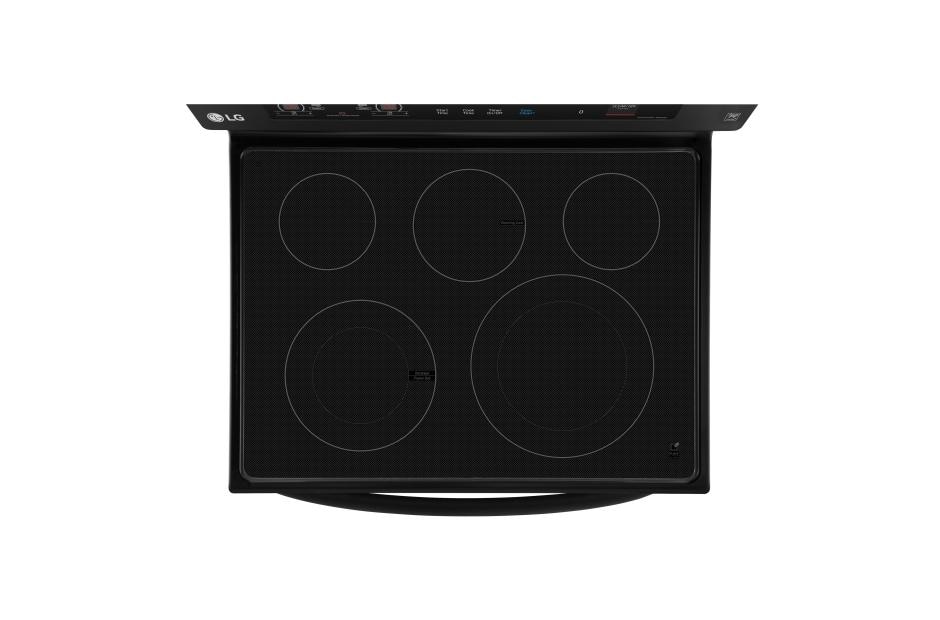 LG 6.3 cu. ft. Electric Single Oven Range with True Convection and EasyClean®, LRE3193SB, thumbnail 5