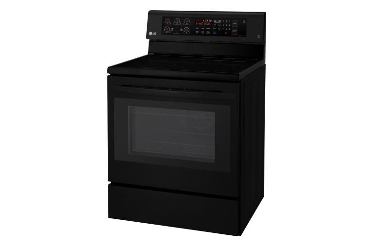 LG 6.3 cu. ft. Electric Single Oven Range with True Convection and EasyClean®, LRE3193SB, thumbnail 3