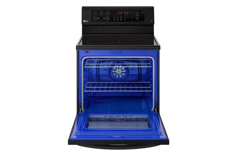 LG 6.3 cu. ft. Electric Single Oven Range with True Convection and EasyClean®, LRE3193SB, thumbnail 4