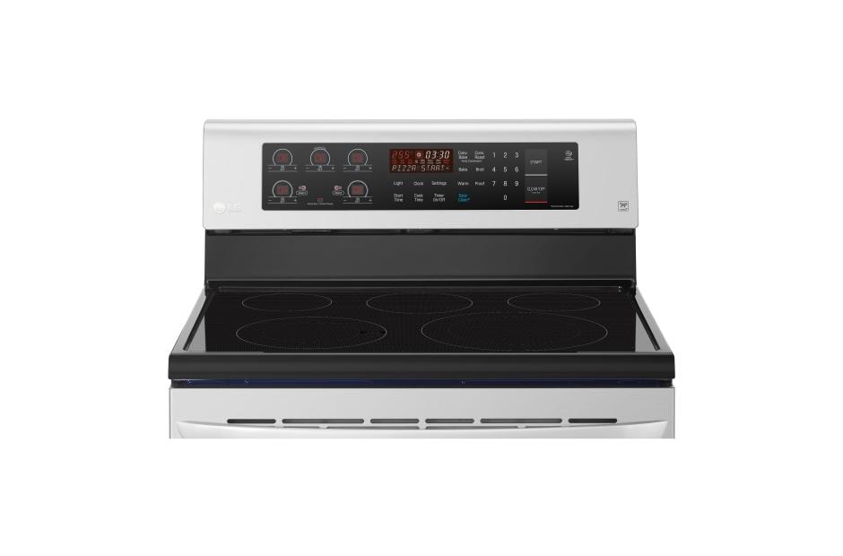 LG 6.3 cu. ft. Electric Single Oven Range with True Convection and EasyClean®, LRE3193ST, thumbnail 6