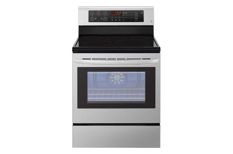 LG 6.3 cu. ft. Electric Single Oven Range with True Convection and EasyClean®, LRE3193ST, thumbnail 1