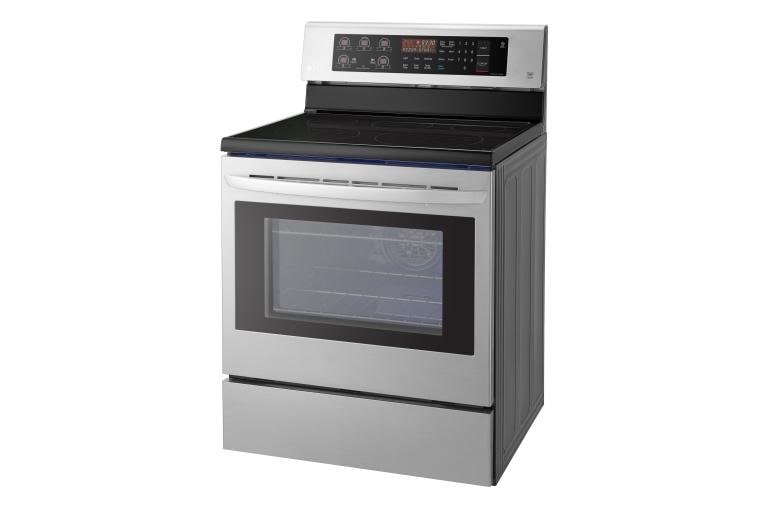 LG 6.3 cu. ft. Electric Single Oven Range with True Convection and EasyClean®, LRE3193ST, thumbnail 3