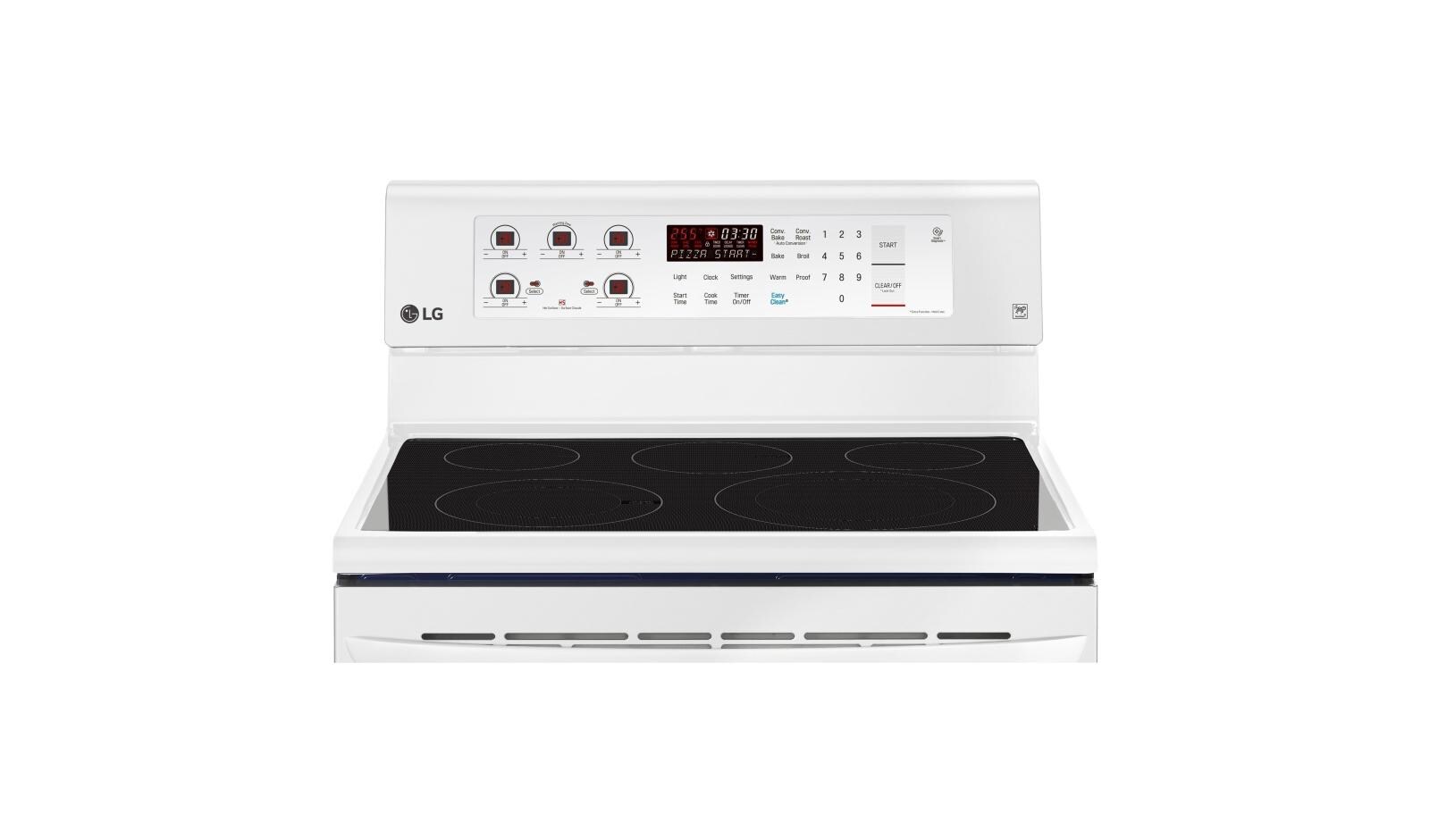 LG LRE3193SW 6.3 cu. ft. Electric Single Oven Range with True