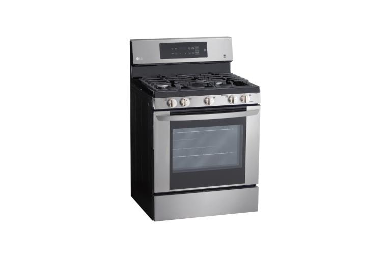 LG 5.4 cu. ft. Single Oven Gas Range with EasyClean® , LRG3061ST, thumbnail 4
