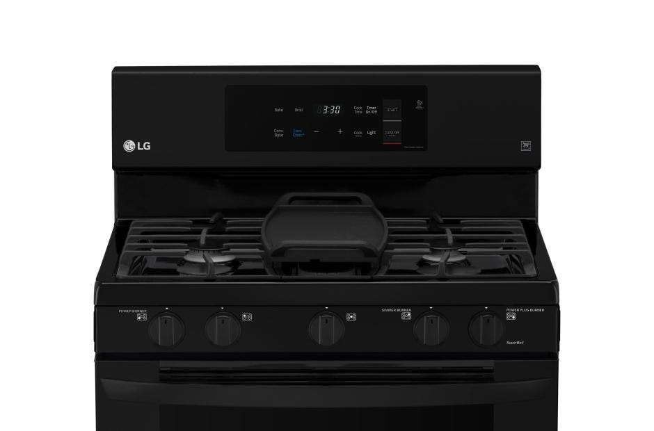 LG 5.4 cu. ft. Gas Single Oven Range with EvenJet™ Fan Convection and EasyClean®, LRG3193SB, thumbnail 6
