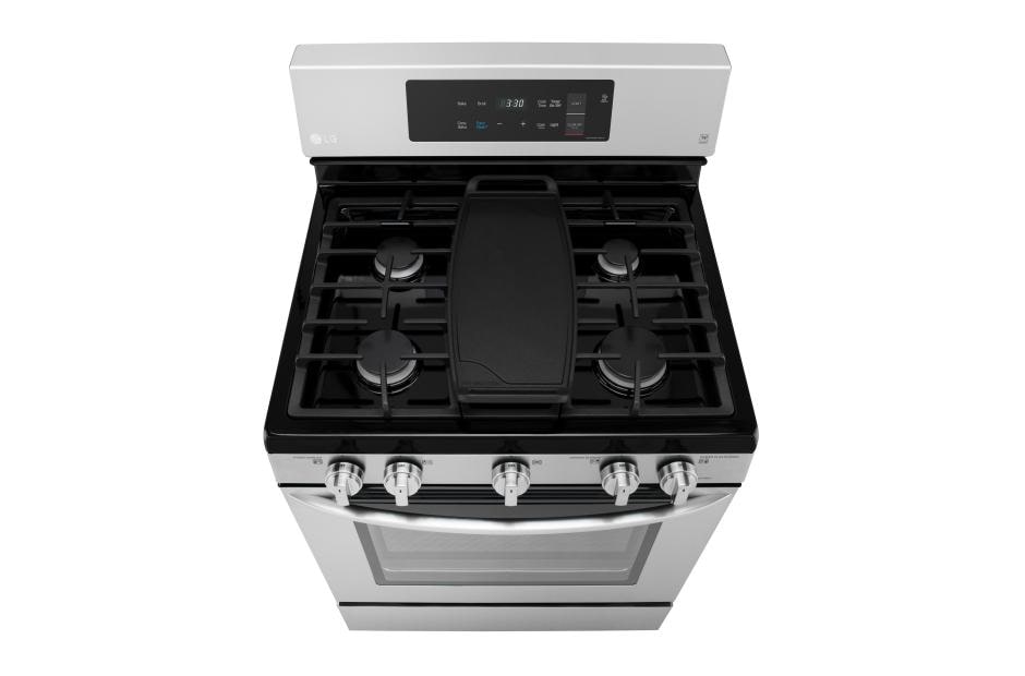 LG 5.4 cu. ft. Gas Single Oven Range with EvenJet™ Fan Convection and EasyClean®, LRG3193ST, thumbnail 5