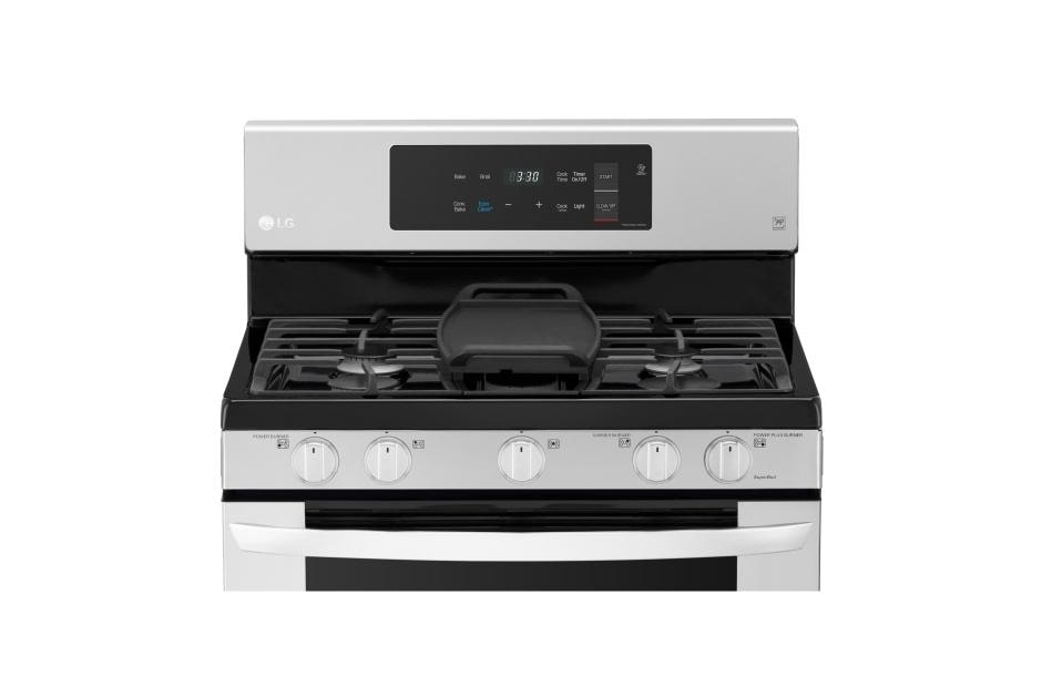 LG LRG3193ST 5.4 cu. ft. Gas Single Oven Range with EvenJet™ Fan Convection and EasyClean® LG