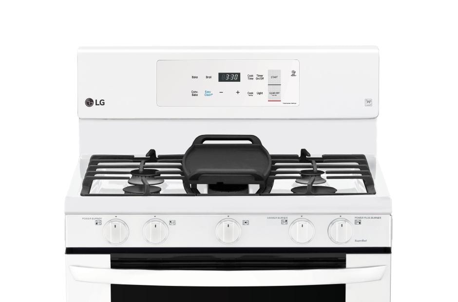 LG 5.4 cu. ft. Gas Single Oven Range with EvenJet™ Fan Convection and EasyClean®, LRG3193SW, thumbnail 6