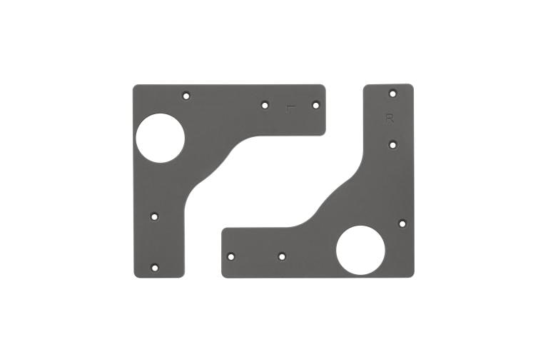 LG 27'' Laundry Stacking Kit - Chrome, TSTK1, thumbnail 3