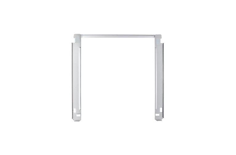 LG 29'' Laundry Stacking Kit - Chrome, KSTK2, thumbnail 2