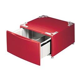 Laundry Pedestal - Wild Cherry Red2