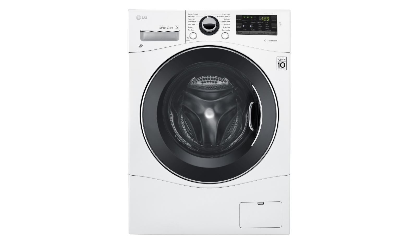 LG WM3488HW 2.3 cu.ft. Compact AllInOne Washer/Dryer LG USA Business