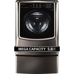 LG SIGNATURE 5.8 cu. ft. Large Smart wi-fi Enabled Front Load Washer 2