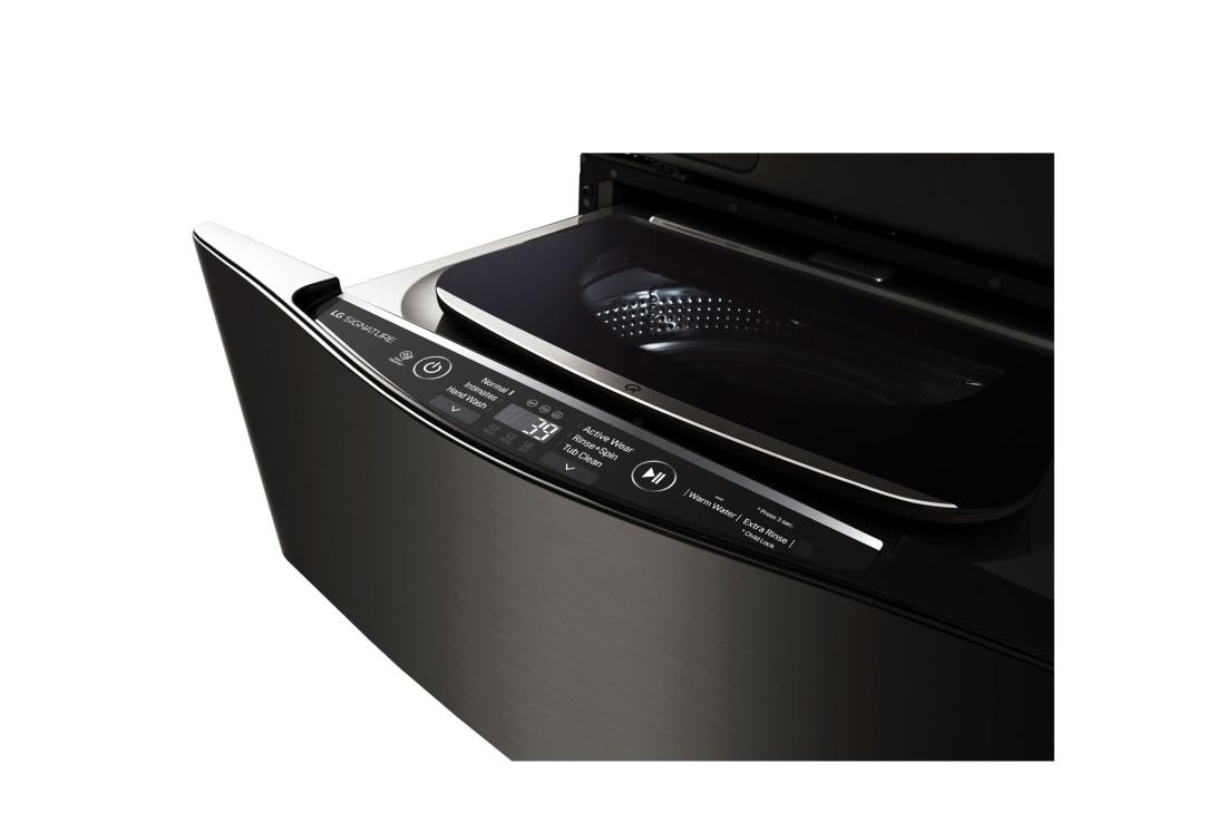LG SIGNATURE 1.0 cu. ft. LG SideKick™ Pedestal Washer, LG TWINWash™ Compatible , WD205CK, thumbnail 4
