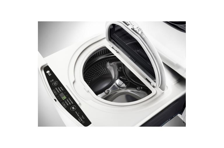 LG 1.0 cu. ft. LG SideKick™ Pedestal Washer, LG TWINWash™ Compatible, WD100CW, thumbnail 3