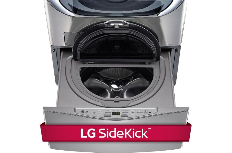 LG 1.0 cu. ft. LG SideKick™ Pedestal Washer, LG TWINWash™ Compatible, WD200CV, thumbnail 1