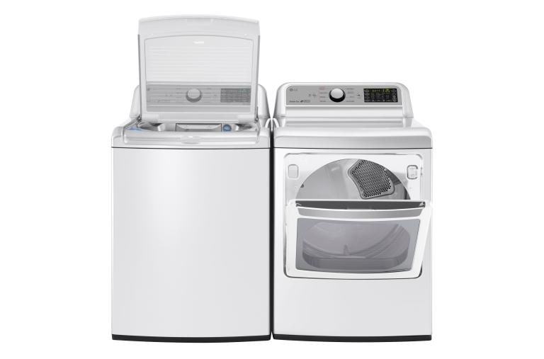 LG 5.0 cu. ft. Large Capacity Smart wi-fi Enabled Top Load Washer, WT7200CW, thumbnail 4