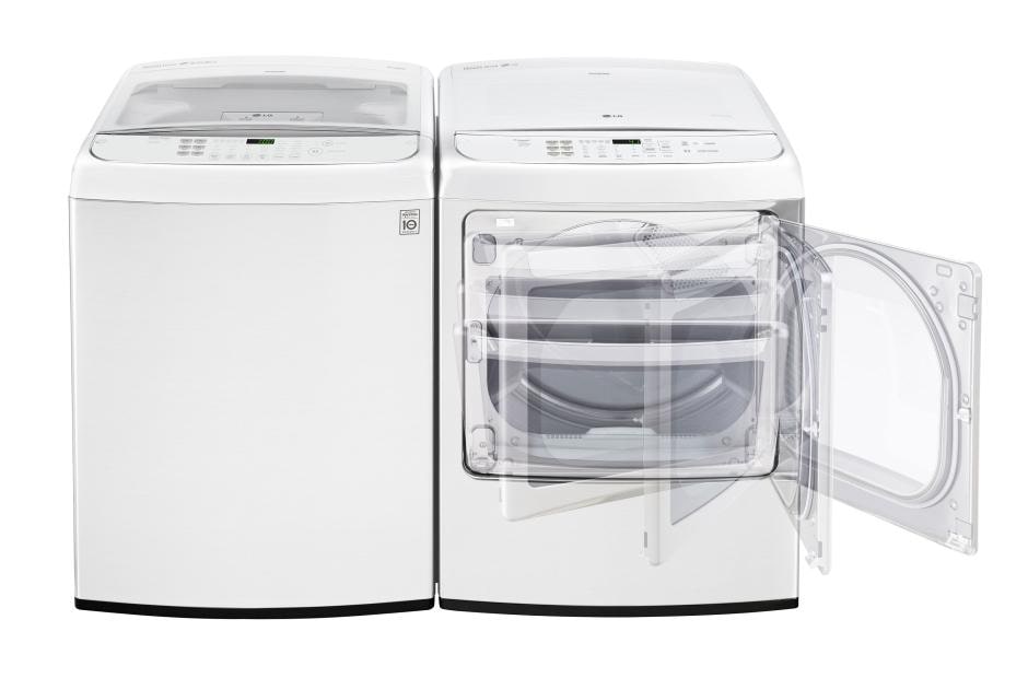LG 5.0 cu. ft. Large Smart wi-fi Enabled Front Control Top Load Washer with TurboWash®, WT1901CW, thumbnail 5