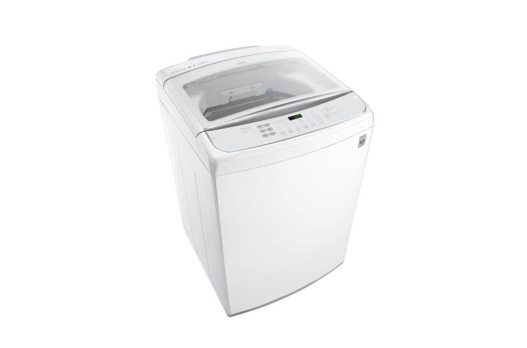 LG 5.0 cu. ft. Large Smart wi-fi Enabled Front Control Top Load Washer with TurboWash®, WT1901CW, thumbnail 3