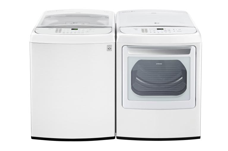 LG 5.0 cu. ft. Large Smart wi-fi Enabled Front Control Top Load Washer with TurboWash®, WT1901CW, thumbnail 4