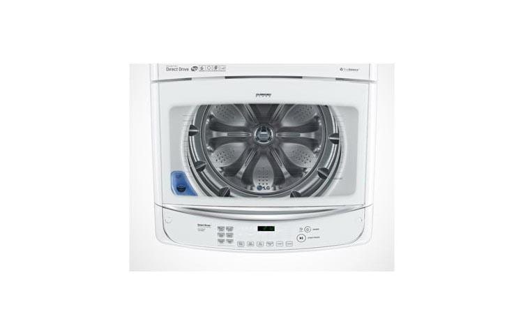 WT1301CW by LG - Ultra Large Capacity High Efficiency Front Control Top  Load Washer