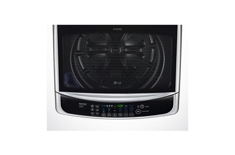 LG 4.9 cu.ft. Mega Capacity Front Control TurboWash™ Washer, WT1701CV, thumbnail 4