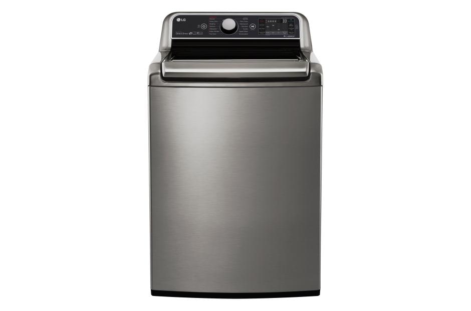 LG 5.7 CU. FT. Mega Capacity Top Load Washer Turbowash™ Technology, WT7710HVA, thumbnail 2