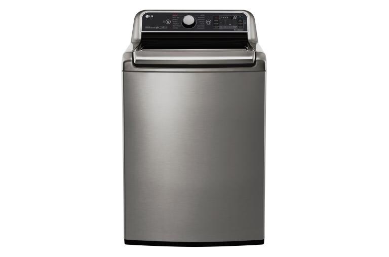 LG 5.7 CU. FT. Mega Capacity Top Load Washer Turbowash™ Technology, WT7710HVA, thumbnail 2