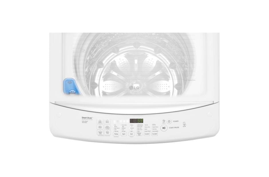 WT1301CW by LG - Ultra Large Capacity High Efficiency Front Control Top  Load Washer