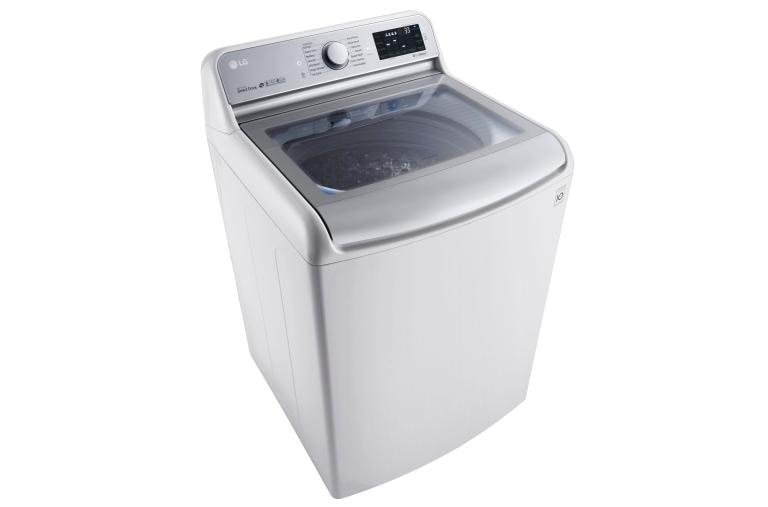 LG 5.7 cu.ft. Mega Capacity Top Load Washer With TurboWash® Technology, WT7700HWA, thumbnail 2