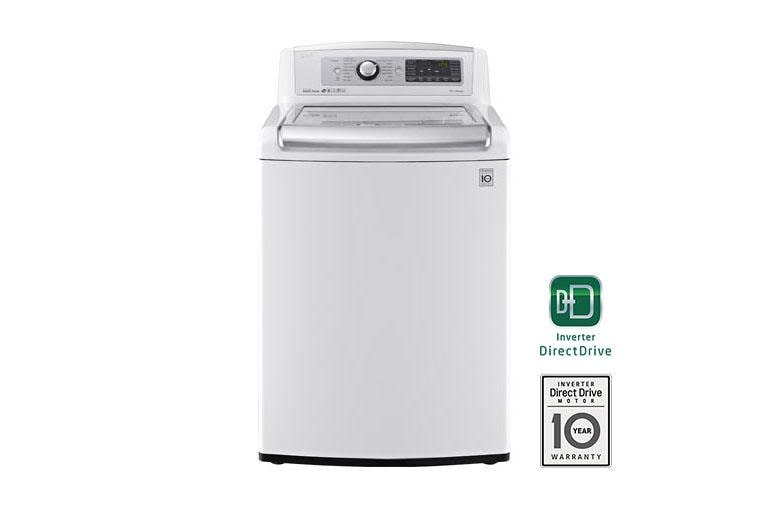 LG 5.0 cu.ft. MEGA Capacity TurboWash™ Washer with Steam, WT5680HWA, thumbnail 1