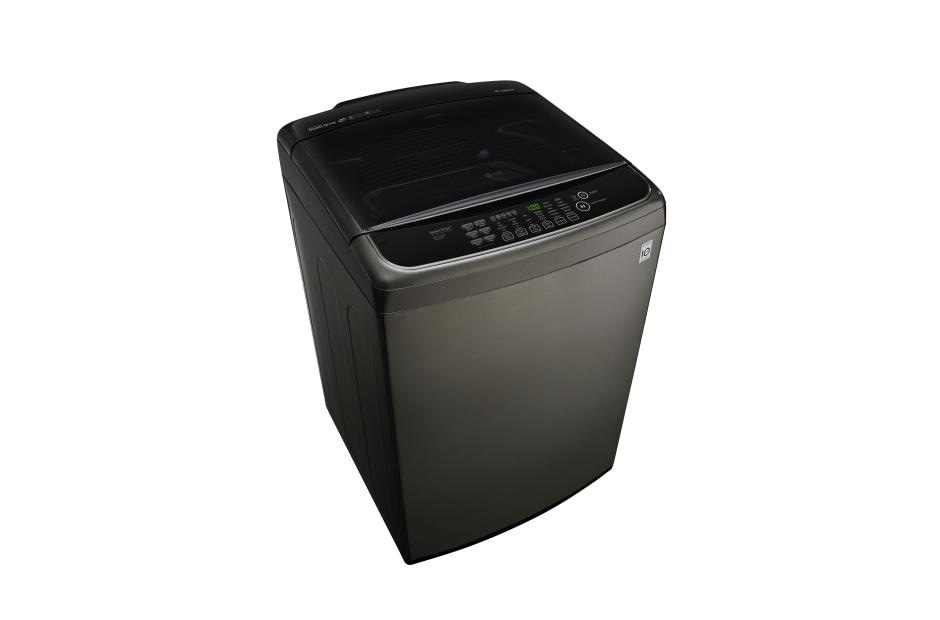 LG 5.0 Cu. Ft. Black Steel Front Load Washer