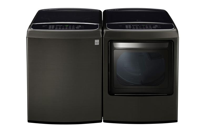 LG 5.0 cu. ft. Large Smart wi-fi Enabled Front Control Top Load Washer with TurboWash®, WT1901CK, thumbnail 4