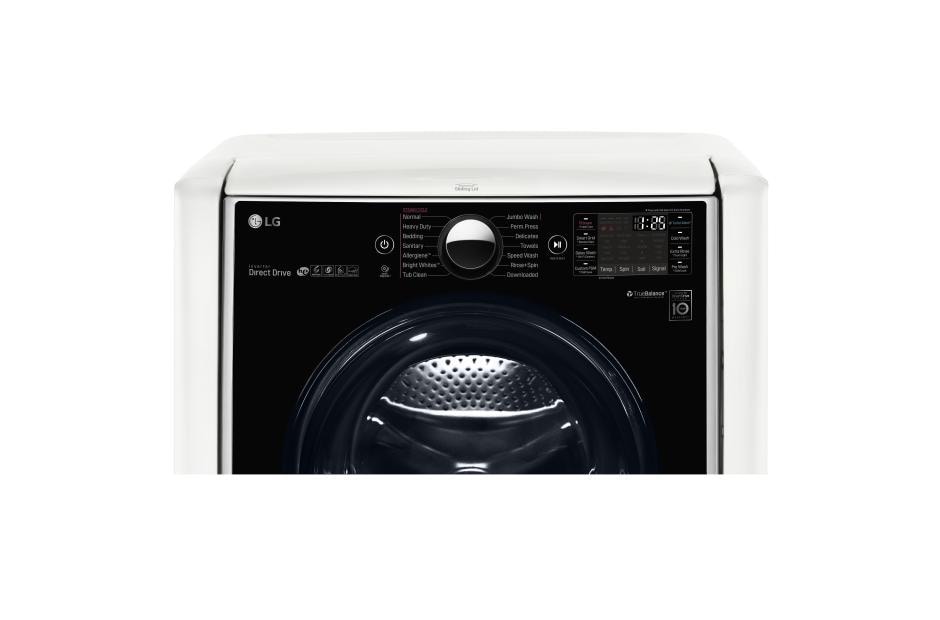 LG 9.0 cu. ft. Large Smart wi-fi Enabled Electric Dryer w/ TurboSteam™, DLEX9000W, thumbnail 4