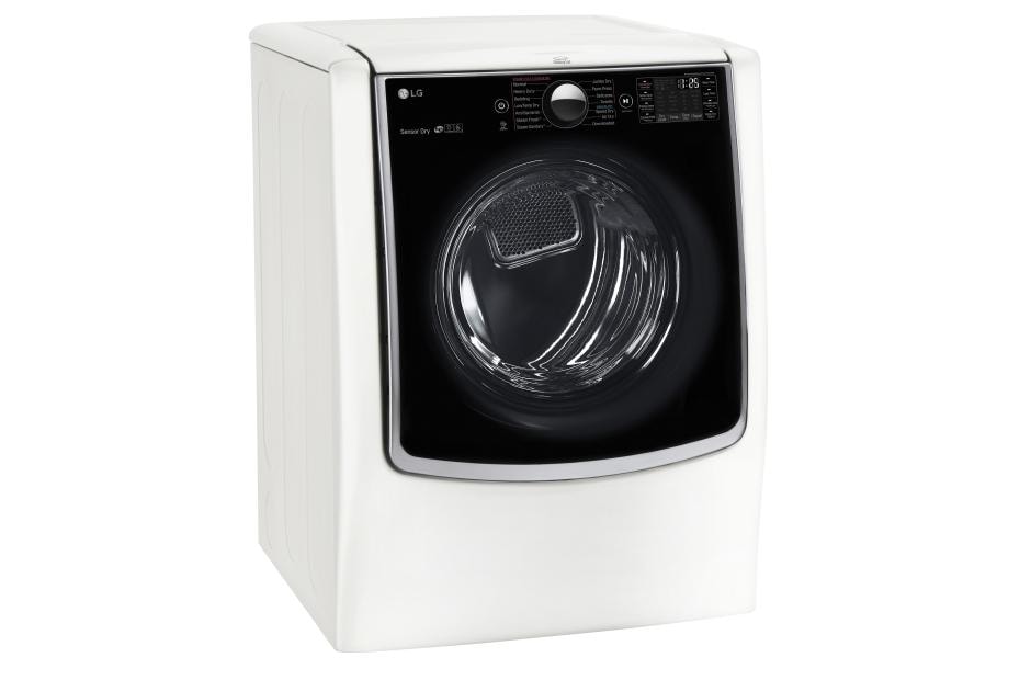 LG 9.0 cu. ft. Large Smart wi-fi Enabled Electric Dryer w/ TurboSteam™, DLEX9000W, thumbnail 5