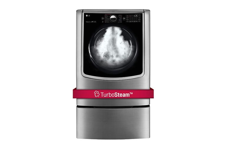 LG 9.0 cu. ft. Large Smart wi-fi Enabled Gas Dryer w/ TurboSteam™ , 9.0 cu. ft. Large Smart wi-fi Enabled Gas Dryer w/ TurboSteam™ , DLGX9001V, thumbnail 1