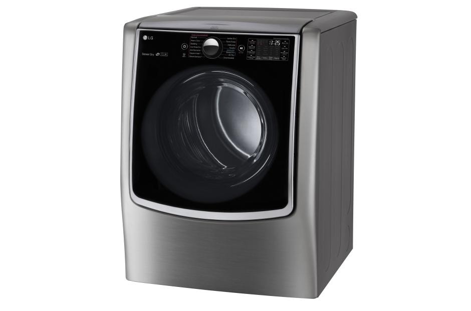 LG 9.0 cu. ft. Large Smart wi-fi Enabled Gas Dryer w/ TurboSteam™ , 9.0 cu. ft. Large Smart wi-fi Enabled Gas Dryer w/ TurboSteam™ , DLGX9001V, thumbnail 6