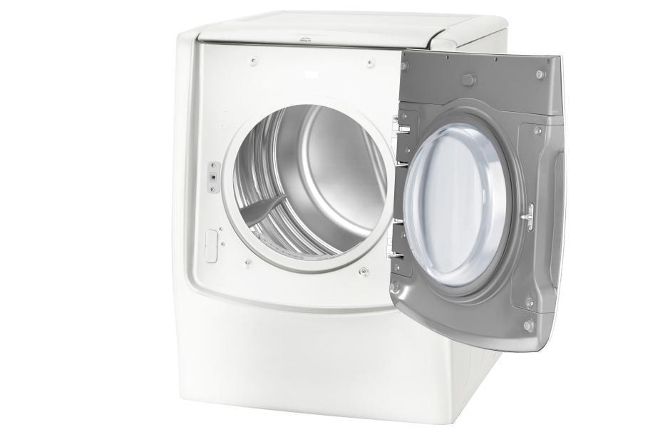 LG 9.0 cu. ft. Large Smart wi-fi Enabled Gas Dryer w/ TurboSteam™ , 9.0 cu. ft. Large Smart wi-fi Enabled Gas Dryer w/ TurboSteam™ , DLGX9001W, thumbnail 7