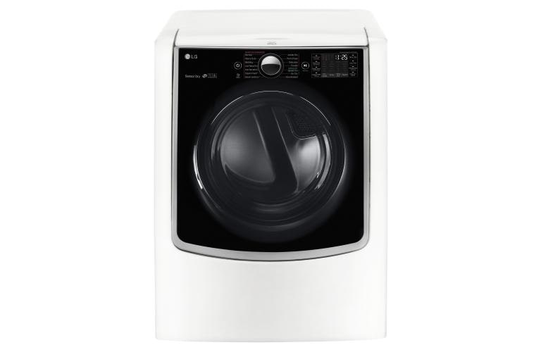 LG 9.0 cu. ft. Large Smart wi-fi Enabled Gas Dryer w/ TurboSteam™ , 9.0 cu. ft. Large Smart wi-fi Enabled Gas Dryer w/ TurboSteam™ , DLGX9001W, thumbnail 2