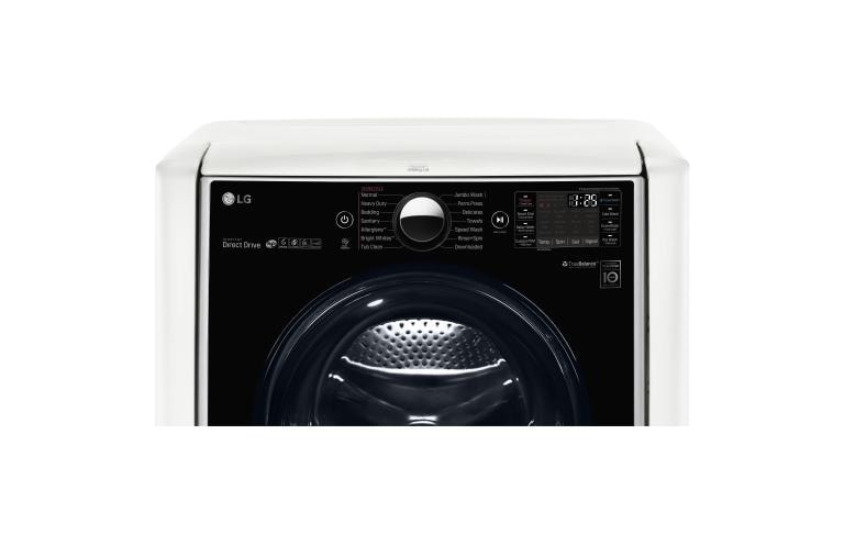 LG 9.0 cu. ft. Large Smart wi-fi Enabled Gas Dryer w/ TurboSteam™ , 9.0 cu. ft. Large Smart wi-fi Enabled Gas Dryer w/ TurboSteam™ , DLGX9001W, thumbnail 4