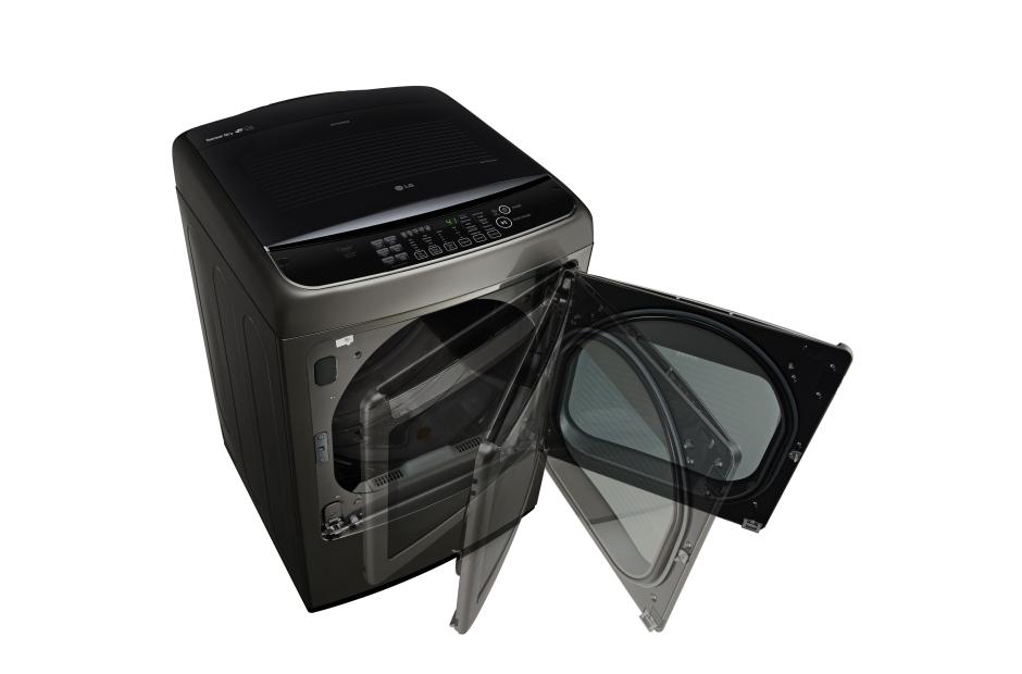 LG 7.3 cu. ft. Smart wi-fi Enabled Front Control Electric Dryer w/ EasyLoad™ Door, DLEY1901KE, thumbnail 6