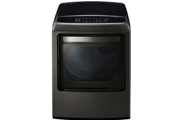 LG 7.3 cu. ft. Smart wi-fi Enabled Front Control Electric Dryer w/ EasyLoad™ Door, DLEY1901KE, thumbnail 1