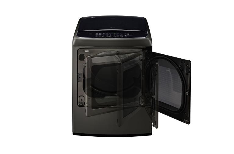 LG 7.3 cu. ft. Smart wi-fi Enabled Front Control Electric Dryer w/ EasyLoad™ Door, DLEY1901KE, thumbnail 4