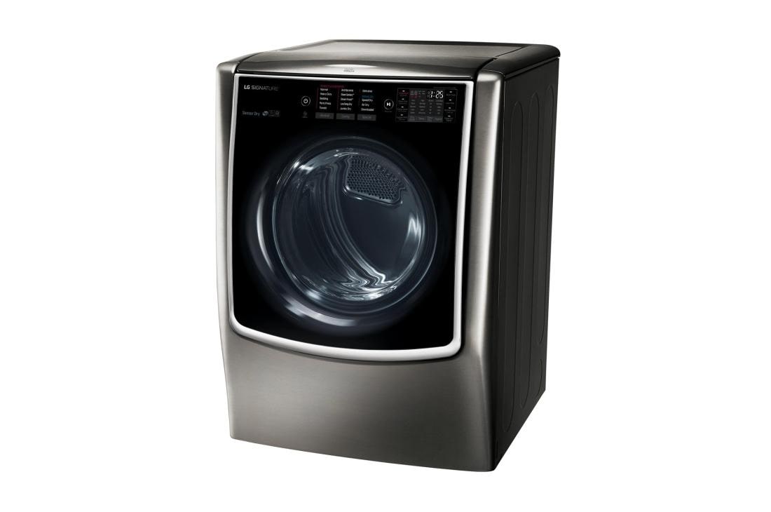 LG SIGNATURE 9.0 cu. ft. Large Smart wi-fi Enabled Electric Dryer w/ TurboSteam™ , DLEX9500K, thumbnail 3