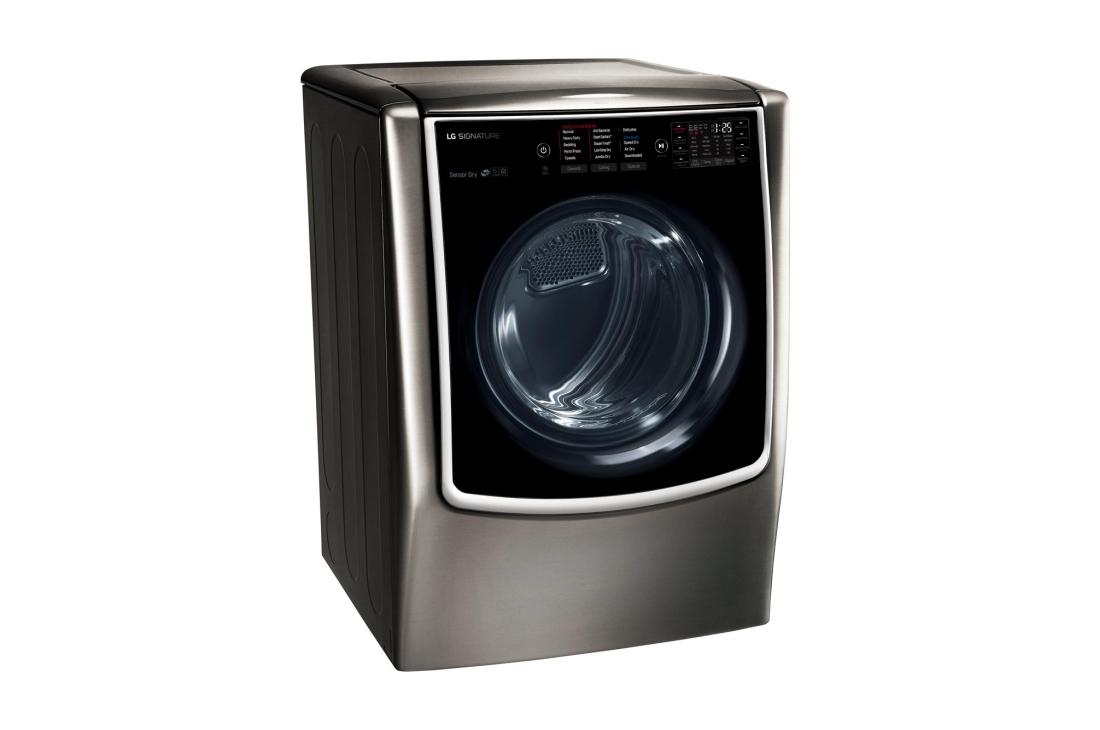 LG SIGNATURE 9.0 cu. ft. Large Smart wi-fi Enabled Electric Dryer w/ TurboSteam™ , DLEX9500K, thumbnail 4