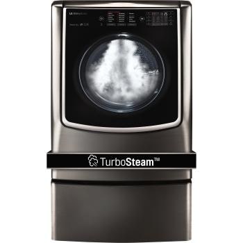 LG SIGNATURE 9.0 cu. ft. Large Smart wi-fi Enabled Electric Dryer w/ TurboSteam™ 1